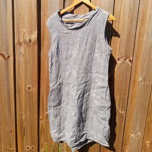 Linea Tomei Linen Dress, Made On Italy